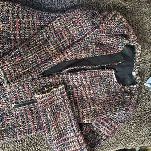 Multicolor Tweed Jacket